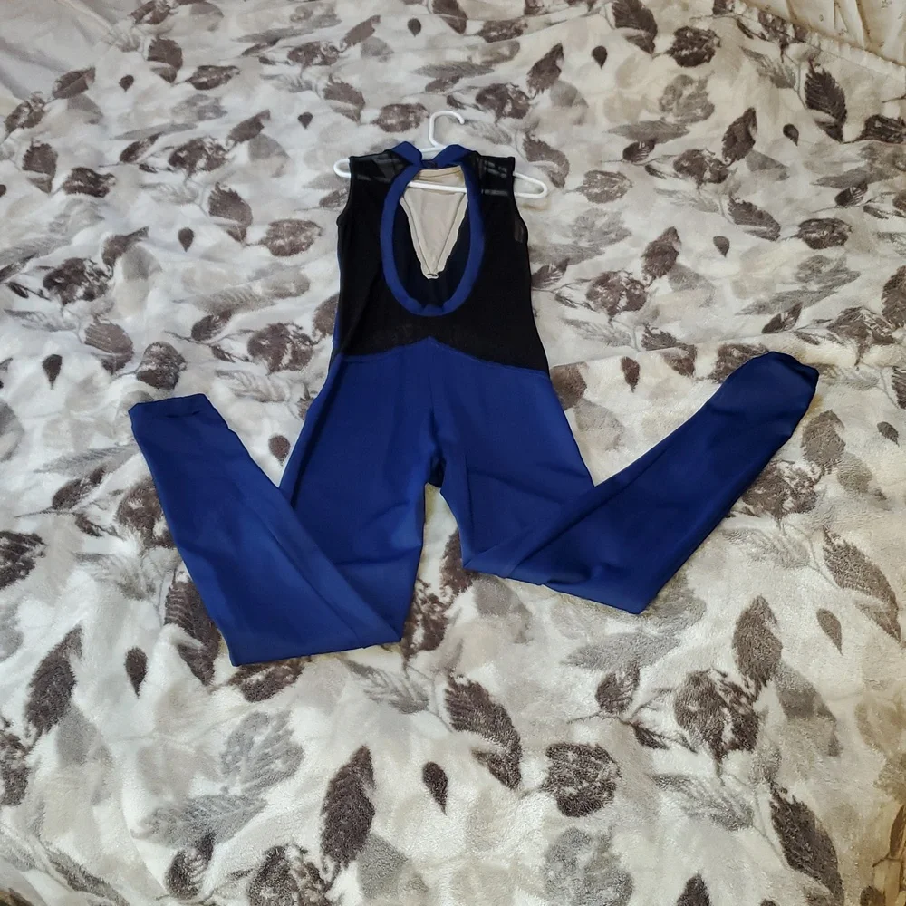 Custom Lone Reed Design Dance Unitard - Picture 2 of 4